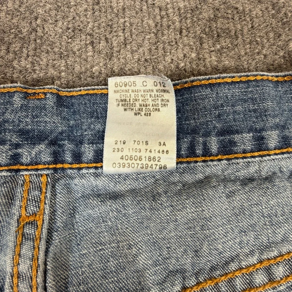 Levis 505 Regular Fit Mens‎ Jeans 36x32 Blue Straight Leg Denim 00505-0216 #2299